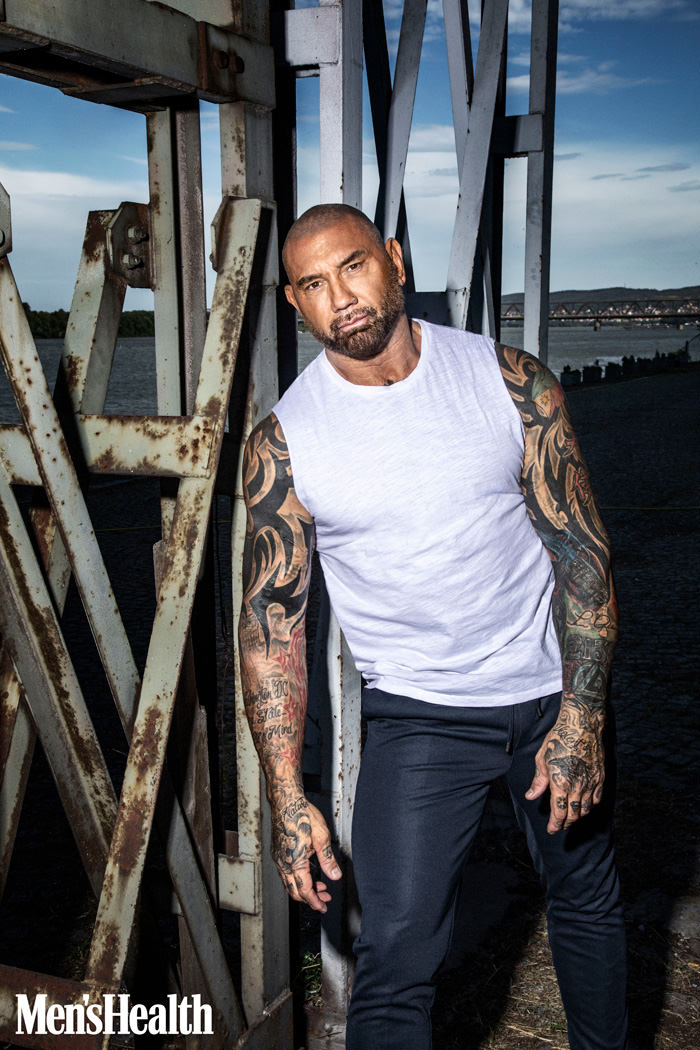 Dune Star Dave Bautista Covers Men's Health November Issue - Tom + Lorenzo