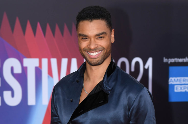 Regé-Jean Page in Giorgio Armani at BFI London Film Festival's 