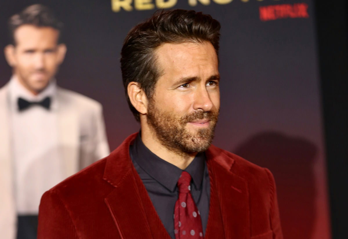 Ryan Reynolds in Giorgio Armani at the “Red Notice” Los Angeles Premiere:  IN or OUT? - Tom + Lorenzo