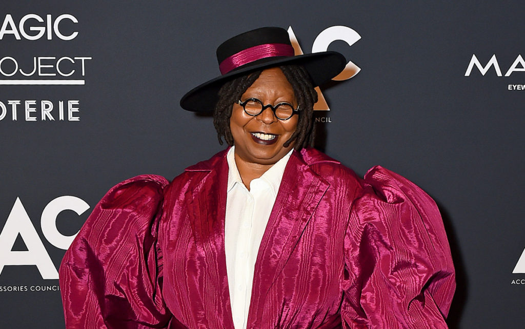 Whoopi Goldberg in Christian Siriano at the ACE Awards - Tom + Lorenzo