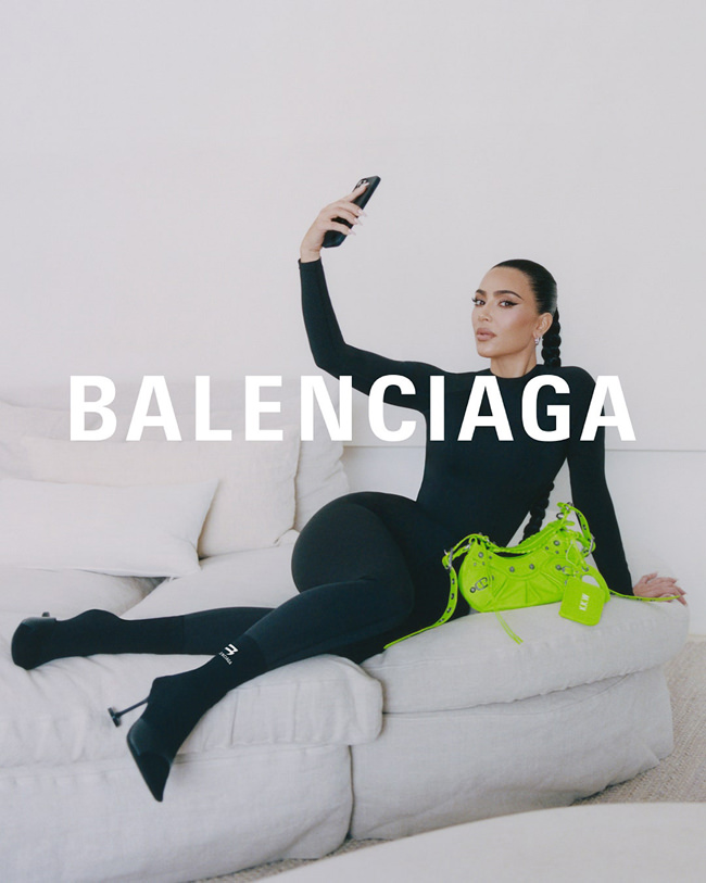 Balenciaga's CGI Claudia Maté-Made SS22 Campaign