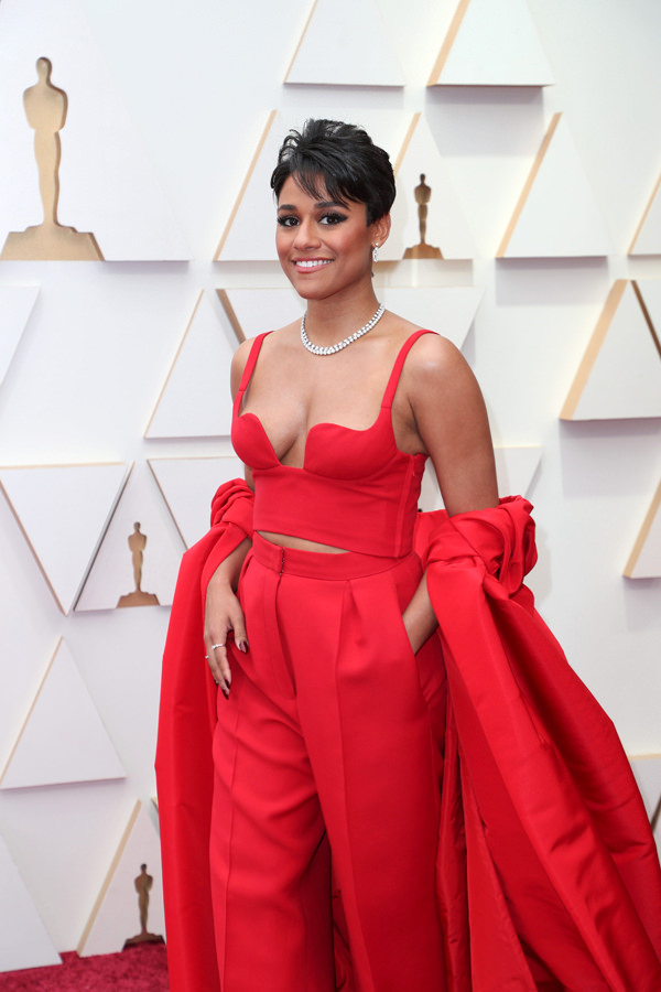 Oscars 2022: WEST SIDE STORY Star Ariana DeBose in Valentino Couture ...
