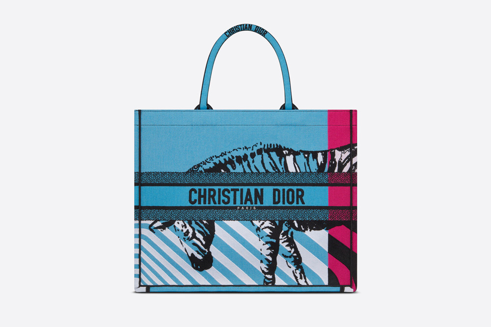 christian dior zebra bag