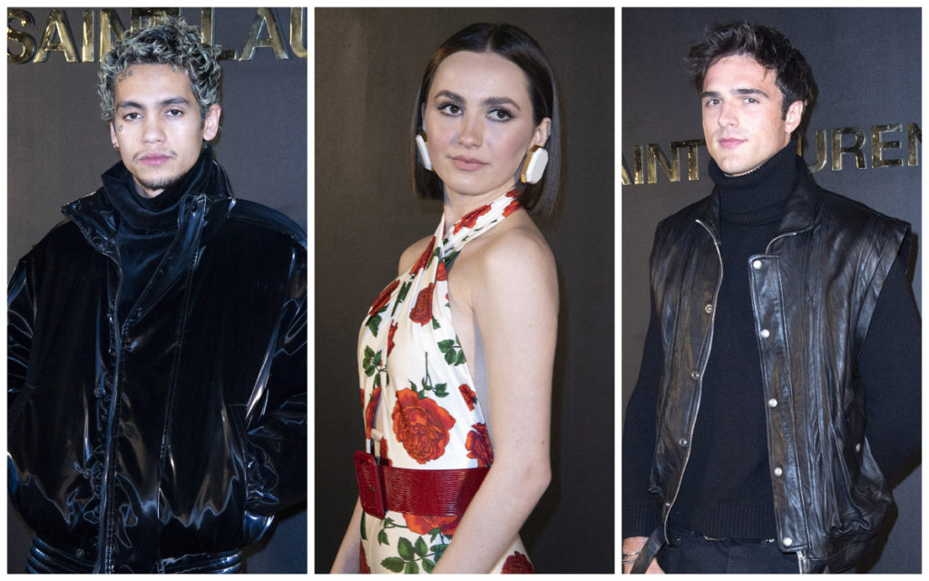 EUPHORIA Stars Dominic Fike, Maude Apatow and Jacob Elordi at the Saint