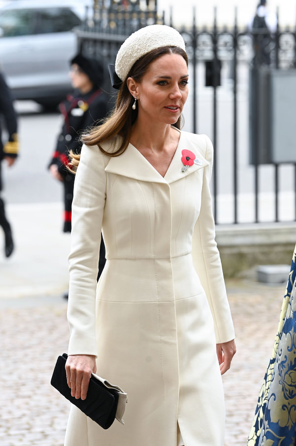 Cathy Cambridge in Alexander McQueen at Anzac Day Service - Tom + Lorenzo