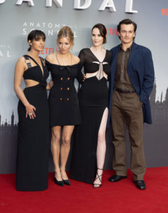 Naomi Scott, Sienna Miller, Michelle Dockery, Rupert Friend at the ...