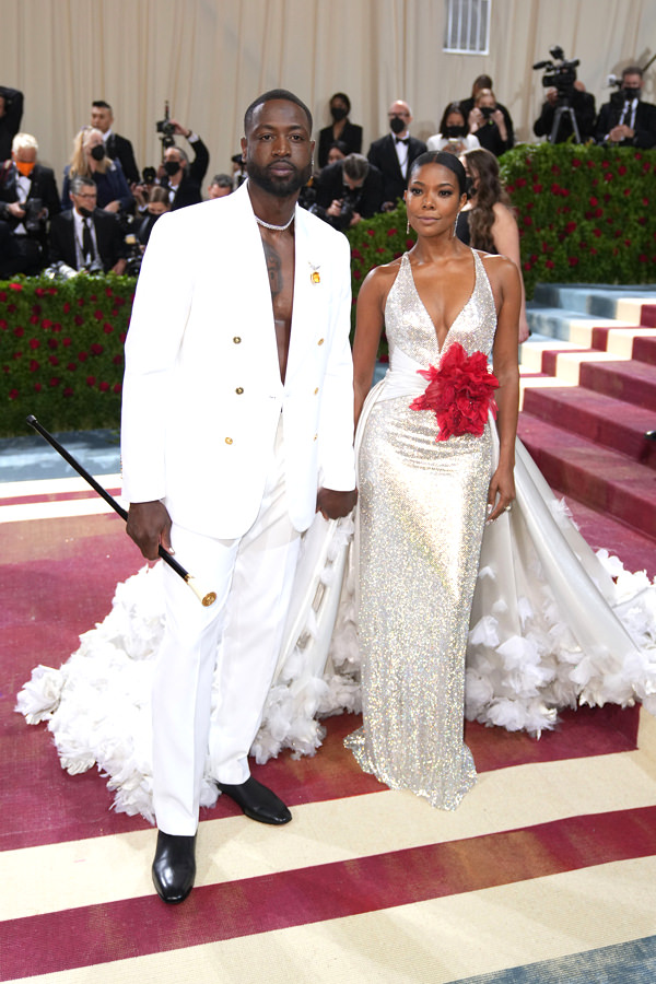 VERSACE AT THE MET GALA 2022, red 2022 