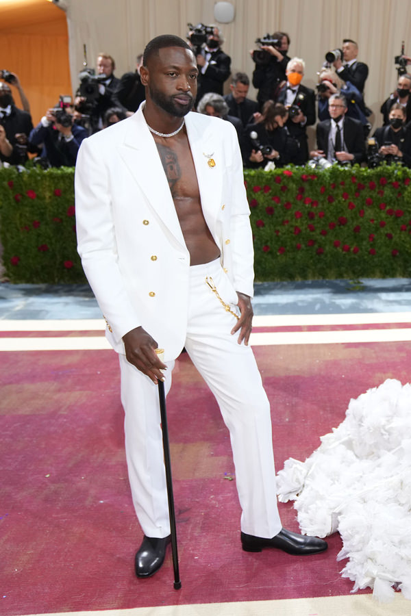 Gabrielle Union and Dwyane Wade at the Met Gala 2022