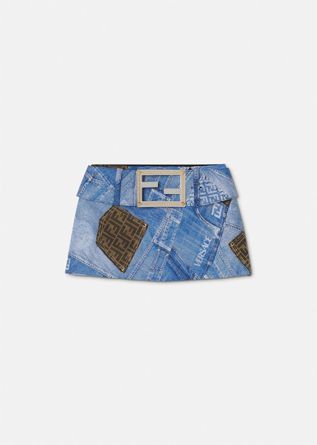 Fendace: The Fendi by Versace Denim Patchwork Collection - Tom + Lorenzo