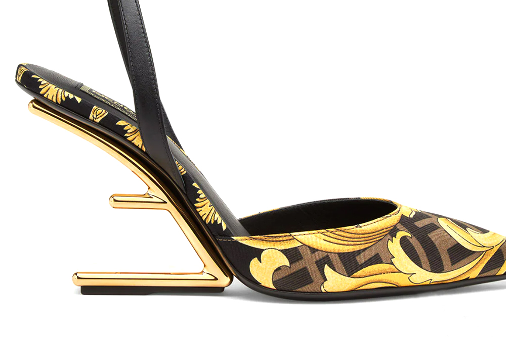 Fendi x Versace, Shoes, Fendi X Versace Collab Heels