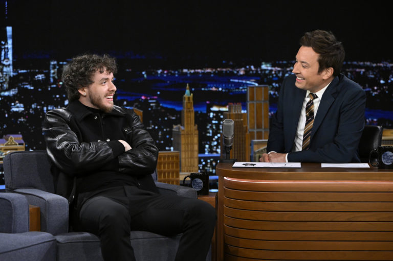 Jack Harlow In Givenchy On THE TONIGHT SHOW STARRING JIMMY FALLON - Tom ...