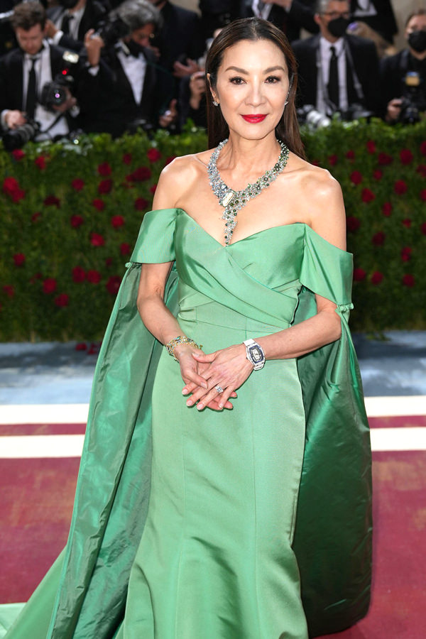 Michelle Yeoh Met Gala 2022 Red Carpet Fashion Atelier Prabal