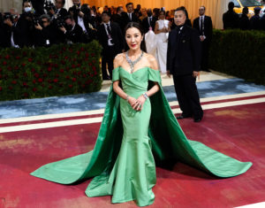 Met Gala 2022: Michelle Yeoh 楊紫瓊 in Atelier Prabal Gurung - Tom + Lorenzo