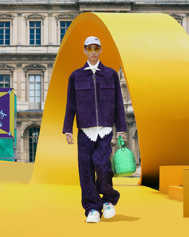 Louis Vuitton spring 2023 menswear collection was all about