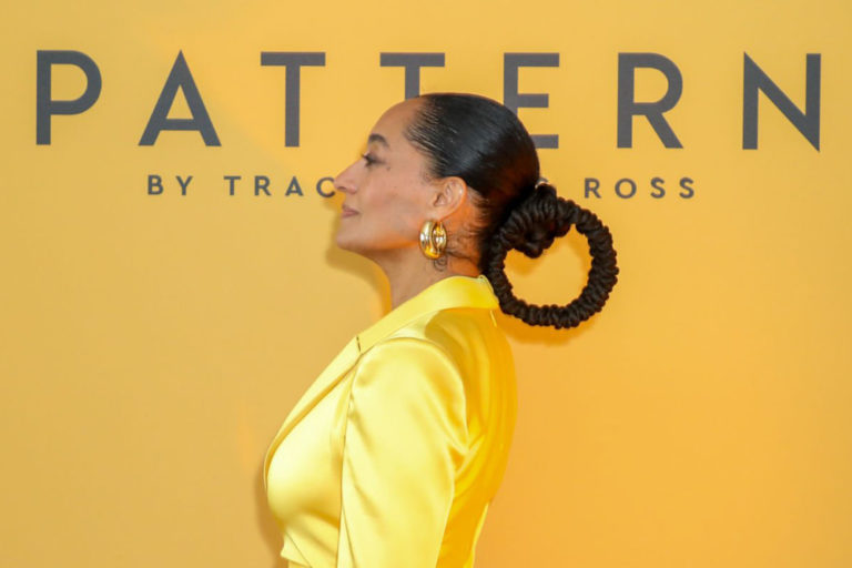 BLACK-ISH STAR Tracee Ellis Ross in Cong Tri at the PATTERN Beauty UK ...