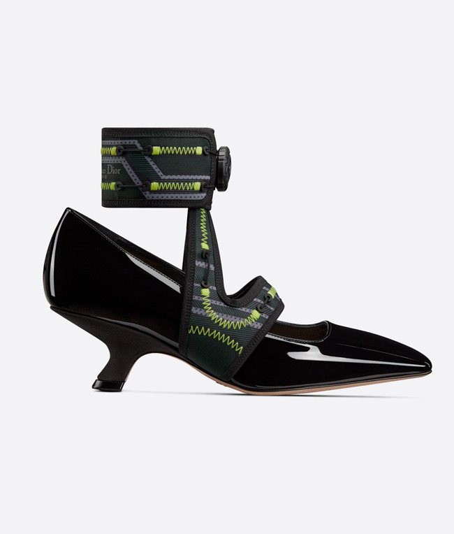 Yea or Nay: Christian Dior Black Patent Calfskin and Technical Fabric ...