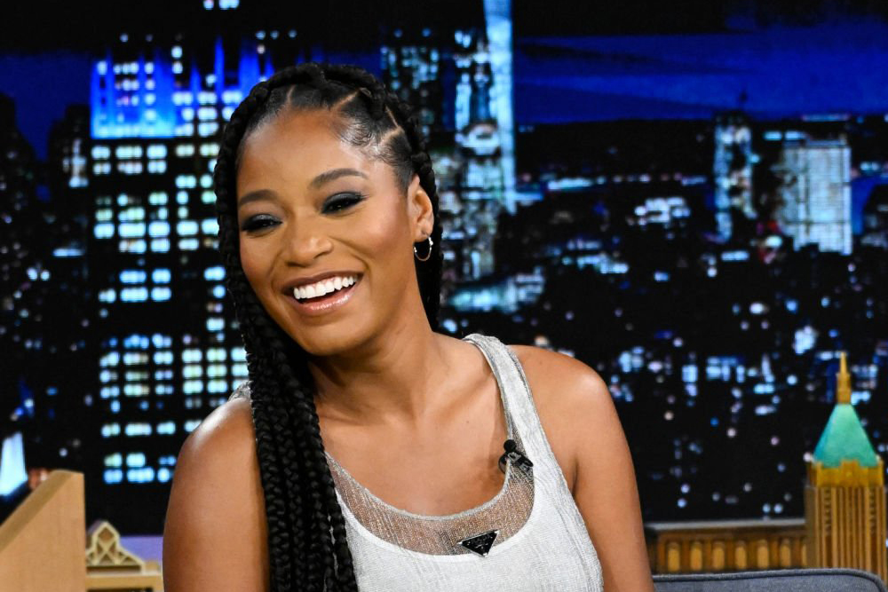 NOPE Star Keke Palmer in Prada on THE TONIGHT SHOW STARRING JIMMY FALLON -  Tom + Lorenzo