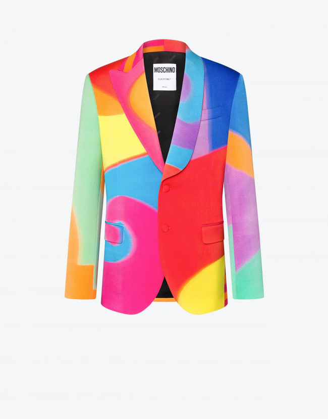 Moschino Colorblock Project Print Menswear Collection - Tom + Lorenzo