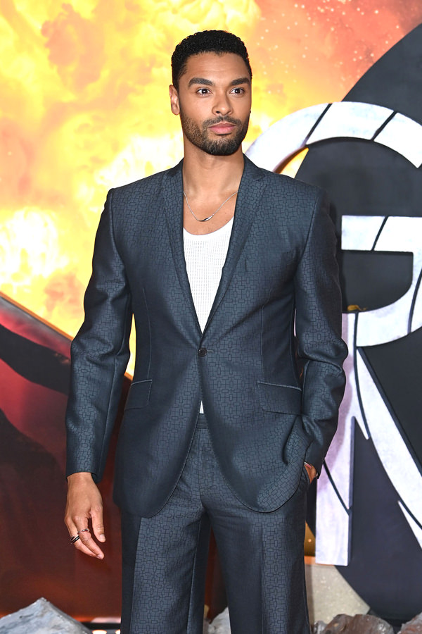Regé-Jean Page hits the red carpet at The Gray Man premiere