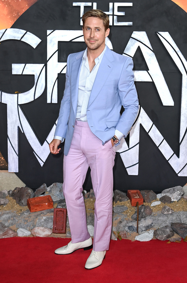Style File: Ryan Gosling Promotes THE GRAY MAN in Gucci - Tom + Lorenzo