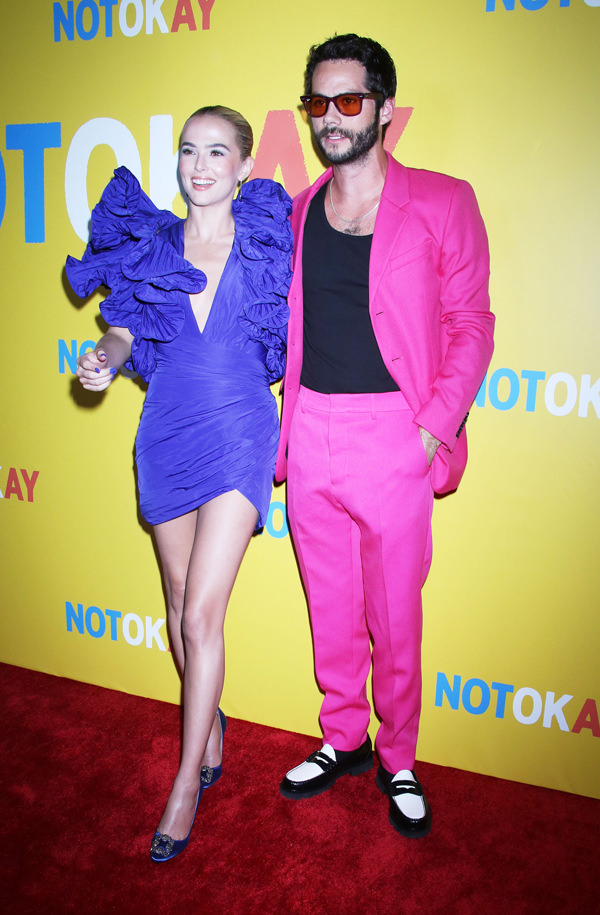 Zoey Deutch And Dylan O Brien At The Not Okay Premiere Laptrinhx News