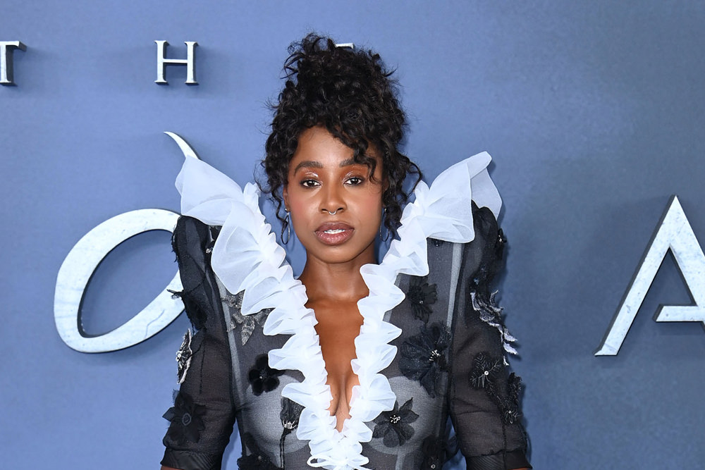 Kirby Howell-Baptiste in Viktor & Rolf Couture at THE SANDMAN World Premiere
