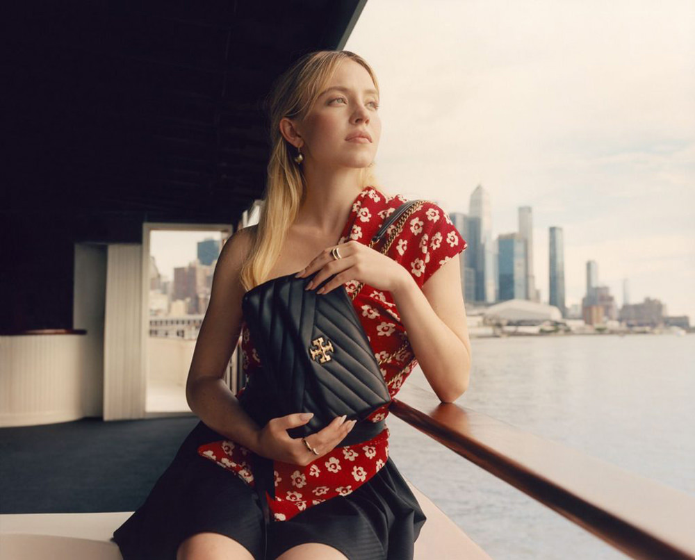 Sydney Sweeney Takes A Sartorial Tour On The Hudson With Tory Burch