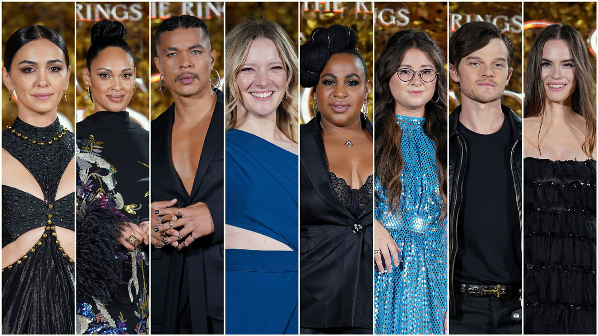 The Lord Of The Rings: The Rings Of Power' cast attend London's world  premiere