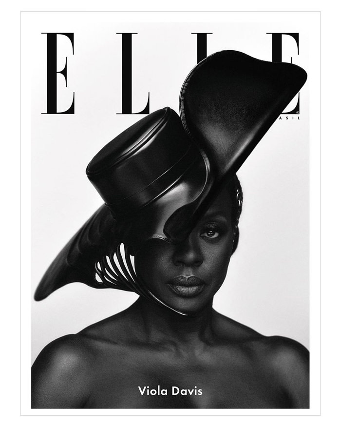 THE WOMAN KING Star Viola Davis for ELLE Brazil Magazine - Tom +