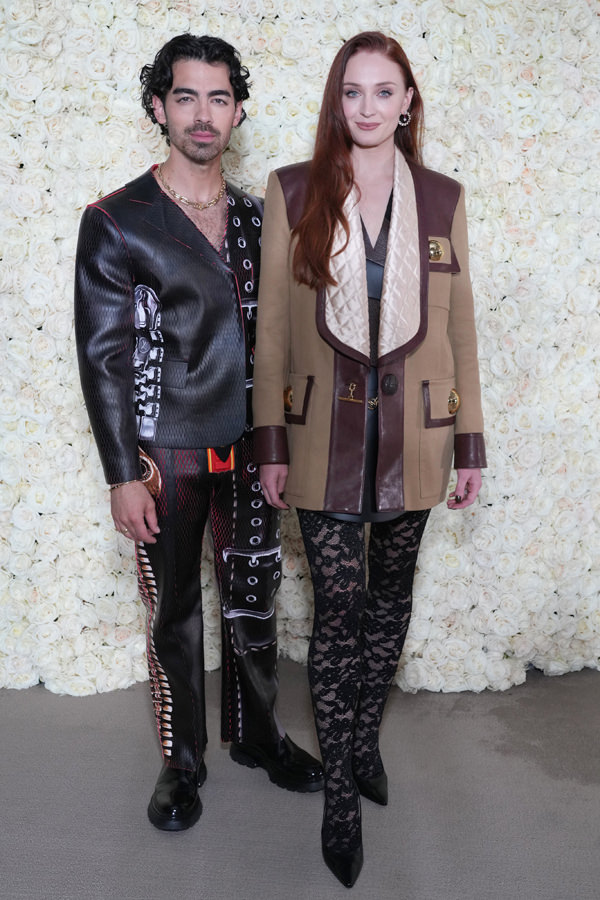 Joe Jonas and Sophie Turner in Louis Vuitton at the Academy Museum Gala -  Tom + Lorenzo