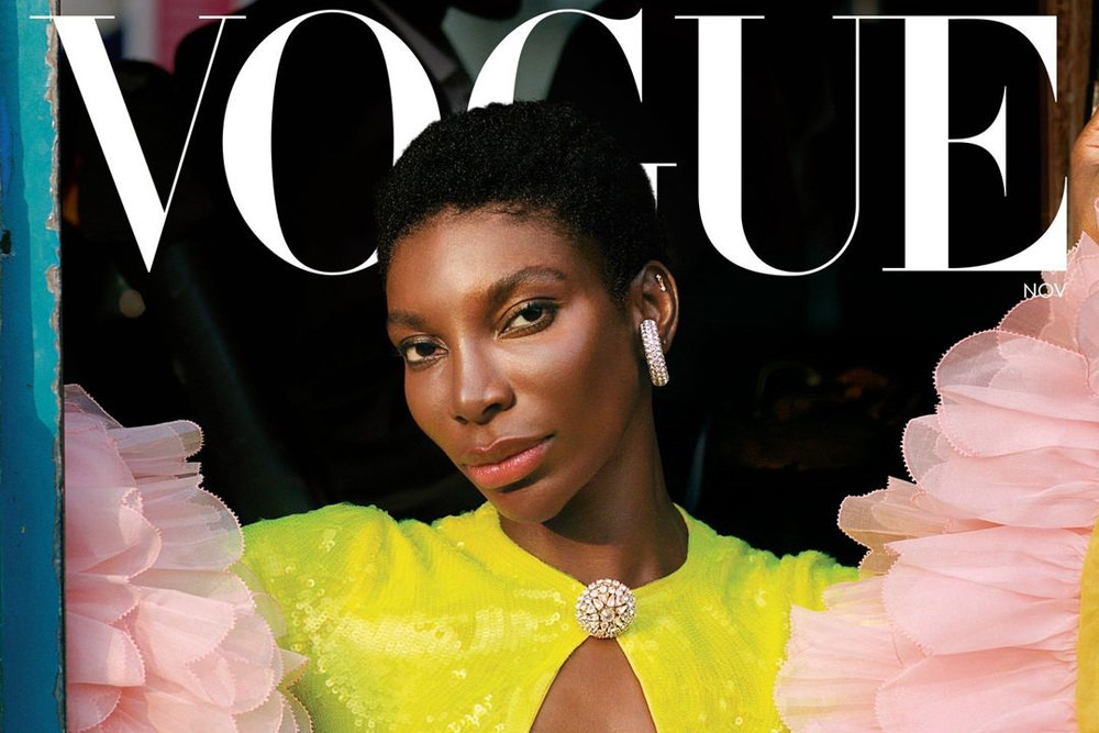 BLACK PANTHER: WAKANDA FOREVER Star Michaela Coel for Vogue Magazine