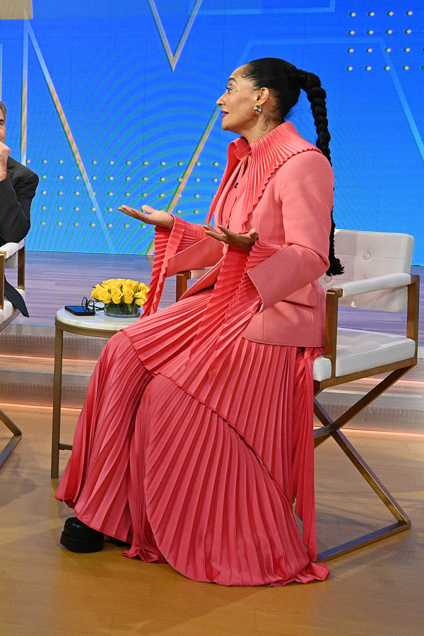 Tracee Ellis Ross Promotes THE HAIR TALES in Robert Wun on GOOD MORNING ...