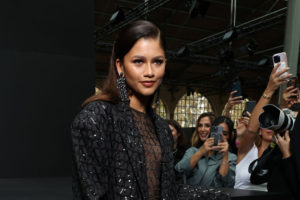 Front Row: Zendaya at the Valentino Fashion Show in Paris - Tom + Lorenzo