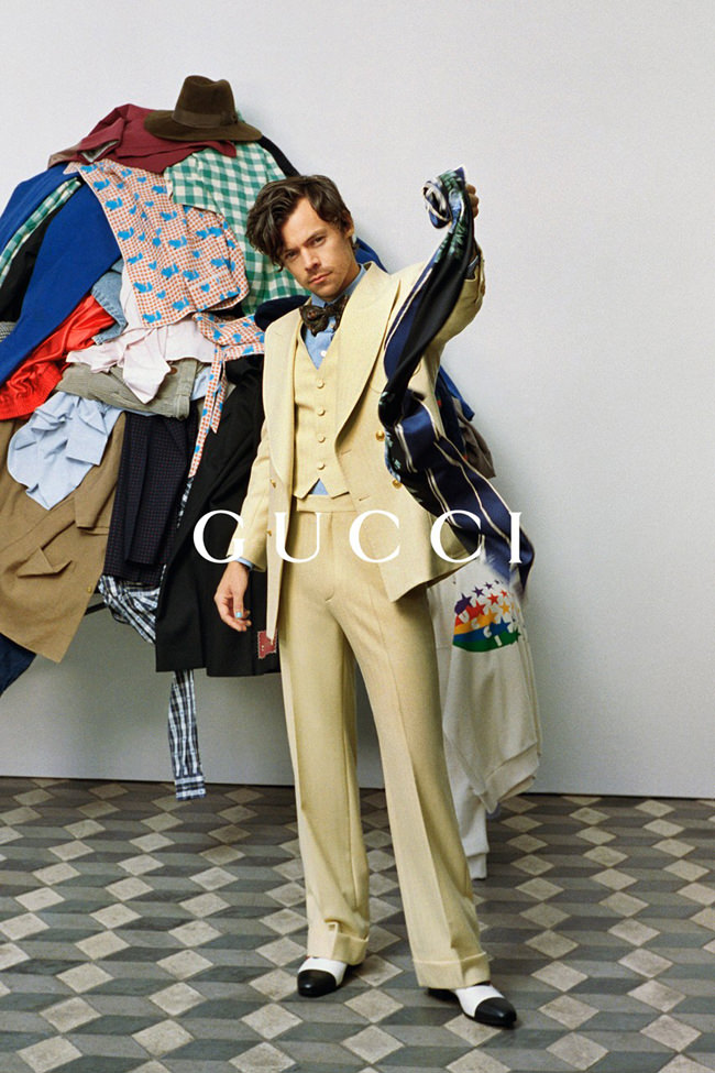 Harry Styles Stars in Gucci's HA HA HA Collection Ad Campaign - Tom ...