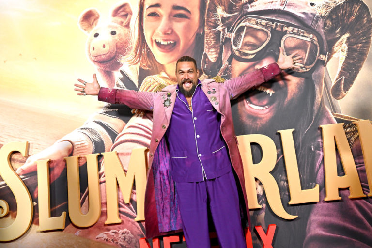 Jason Momoa at the SLUMBERLAND World Premiere - Tom + Lorenzo