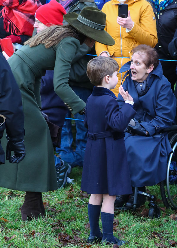 Catherine, Princess of Wales at Christmas Day Service at Sandringham ...