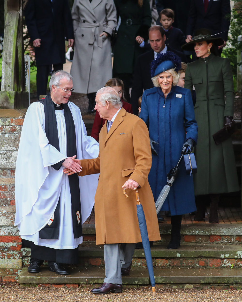 Catherine, Princess of Wales at Christmas Day Service at Sandringham ...