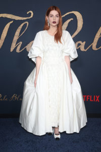 Lucy Boynton in Chanel Couture at THE PALE BLUE EYE Los Angeles ...