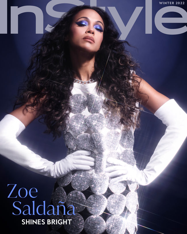 FASHION Magazine August 2014 cover: Zoe Saldana - FASHION Magazine