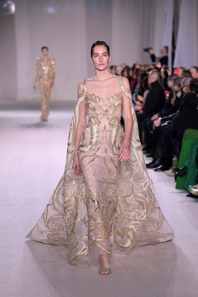 Paris Fashion Week - Haute Couture Spring Summer 2023 - Elie Saab ...