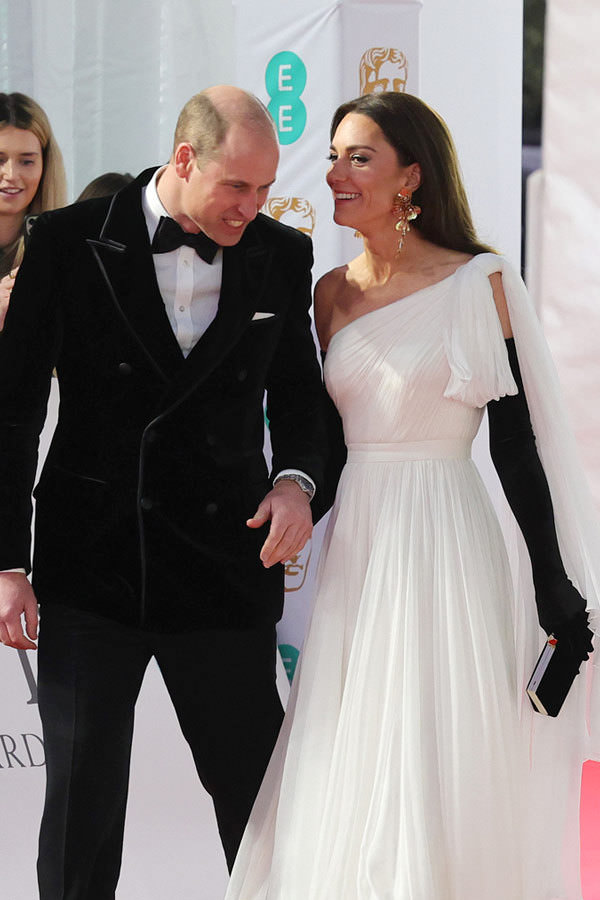 BAFTA Awards 2023: Prince William and Catherine Princess of Wales - Tom ...