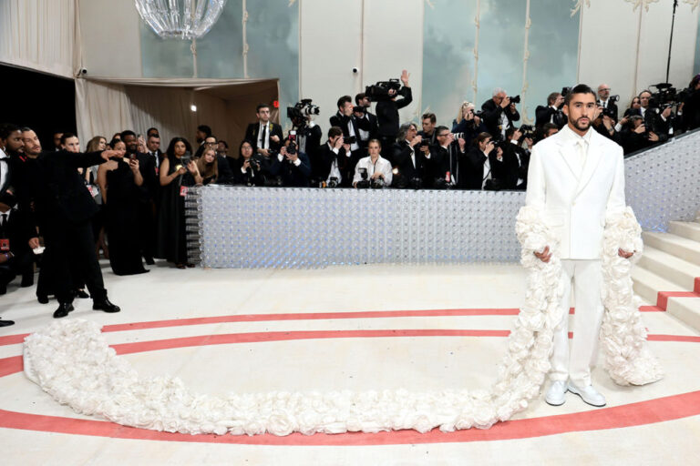 MET Gala 2023: Bad Bunny in Jacquemus - Tom + Lorenzo