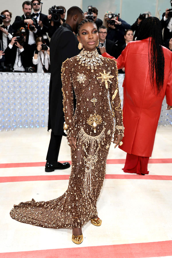 MET Gala 2023: Michaela Coel in Schiaparelli Couture - Tom + Lorenzo