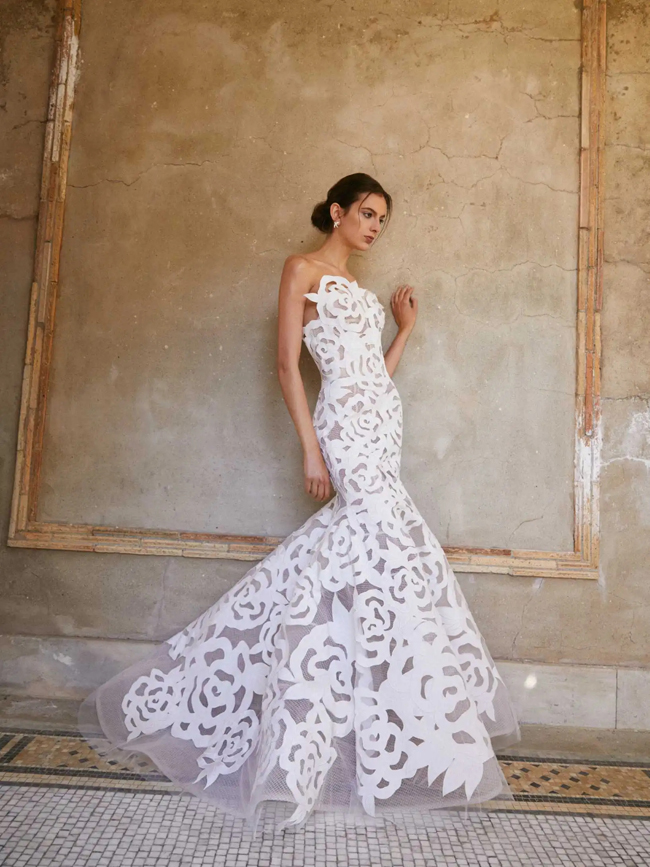 Oscar De La Renta Spring 2024 Bridal Collection Style Fashion Trends Wedding Gowns Tom Lorenzo Site 14 