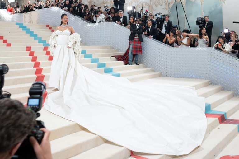 MET Gala 2023: Rihanna (in Valentino) and A$AP Rocky (in Gucci) - Tom ...