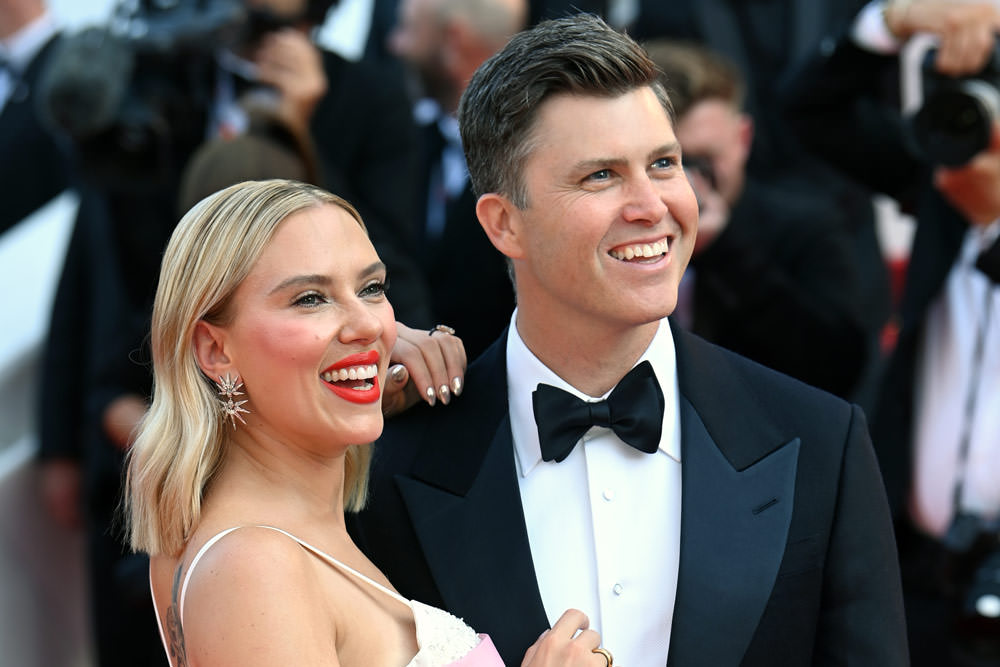 Scarlett Johansson and Colin Jost Turn Heads at Cannes Film Festival