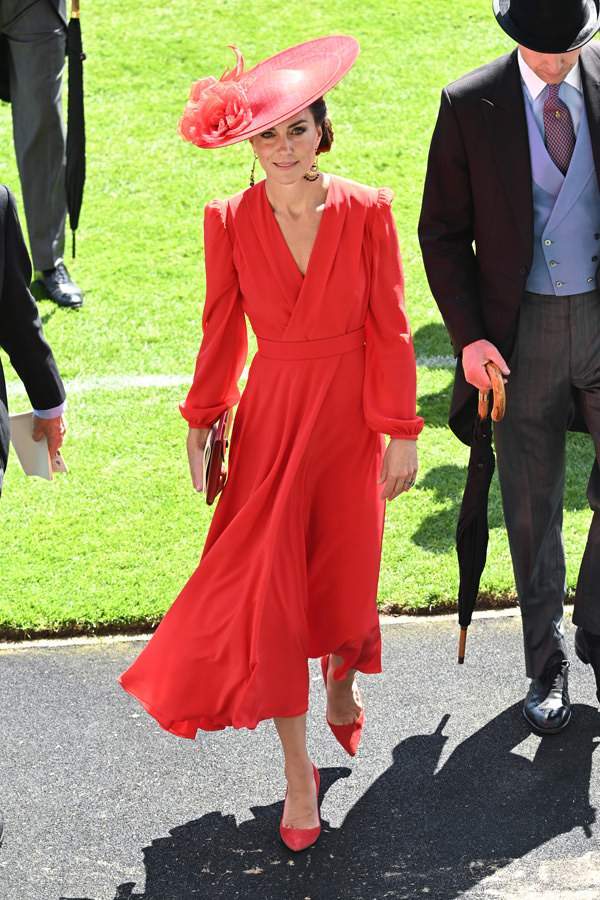 Catherine, Princess of Wales Attends Royal Ascot in Alexander McQueen ...