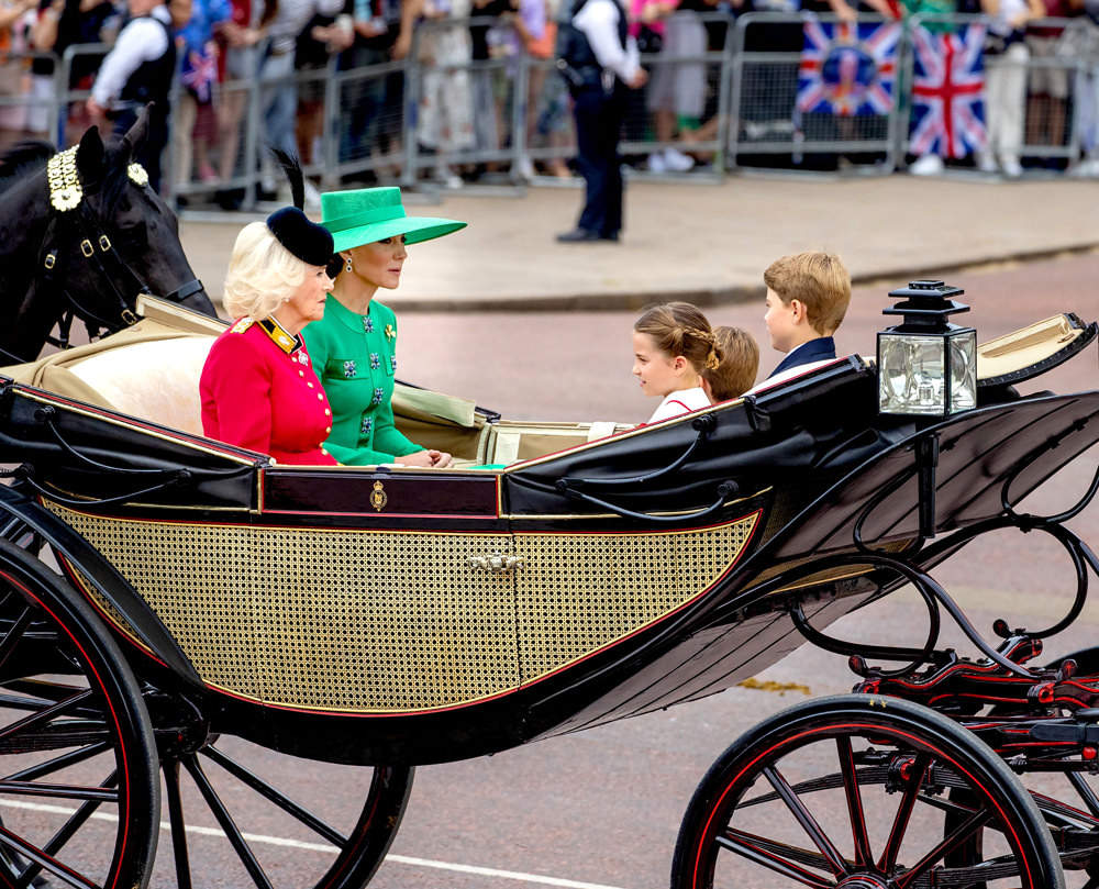 Catherine, Princess of Wales Attends Trooping The Colour in Andrew Gn