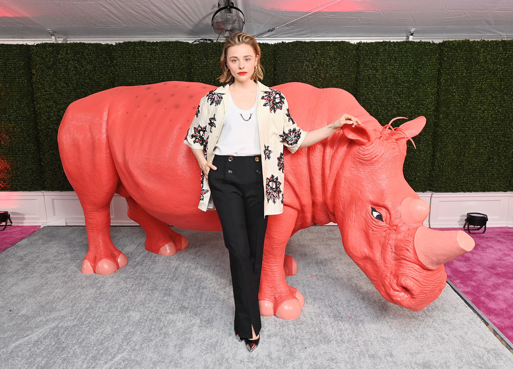 Chloe Grace Moretz Wore Louis Vuitton To The NIMONA New York Screening