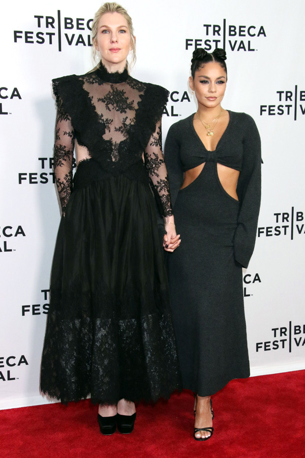 Lily Rabe and Vanessa Hudgens at the Tribeca Festival's DOWNTOWN OWL ...